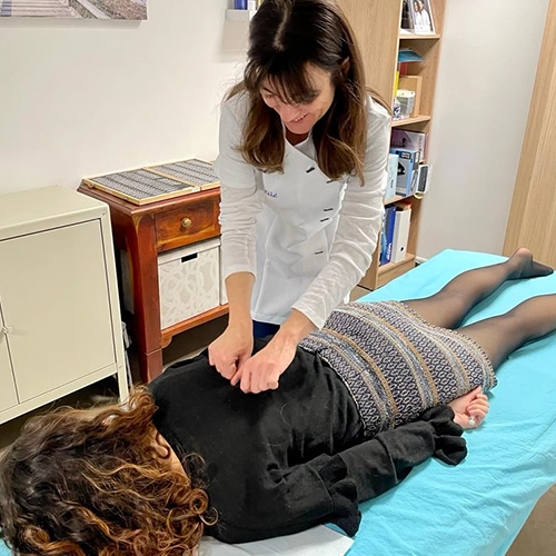 Points d'acupression de la méthode Bye Bye Allergies stimulés sans aiguille